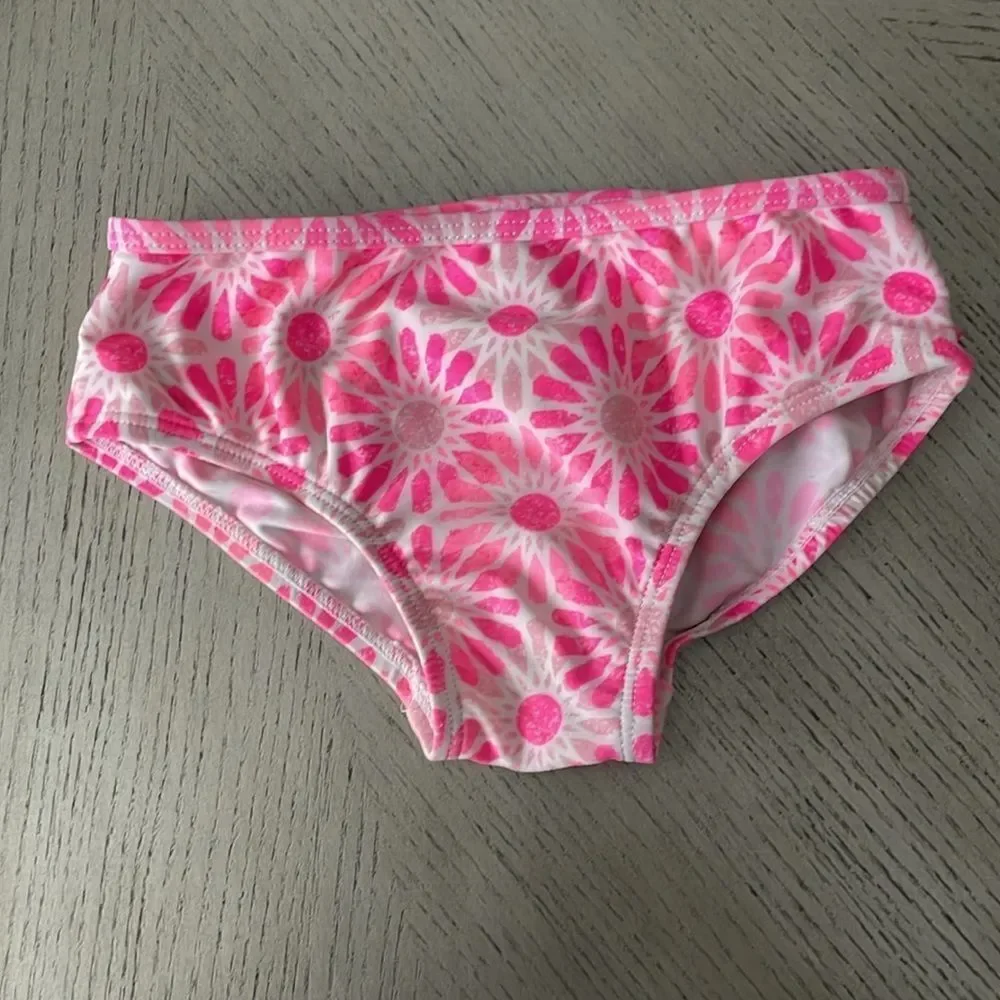 Oshkosh B'gosh Smocked Flower Tankini Swimsuit size 24 months